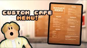 This is my bloxburg menu i made from scratch so feel free to enjoy this. How To Make Your Own Menu Bloxburg Roblox Youtube