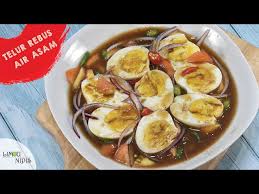 Kalau nak selamat, tak perlu masukkan telur. Resepi Telur Rebus Air Asam Yang Viral Youtube