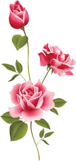 Pink Rose Art Png Clipart Flower Art Rose Art Flower Painting