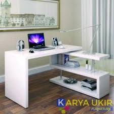 Contoh meja kantor minimalis modern desain meja kerja yang ada saat ini pun semakin modern dan menarik. Jual Meja Kerja Sudut Minimalis Terbaru Meja Kantor Pojok Modern