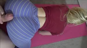 Husband is watching something in the mobile phone, while his wife is sleeping away. Son Can T Stop Staring At Mom S Ass In Yoga Pants Familyporn Tv