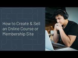 How To Create Sell An Online Course Or Membership Site Thinkific Demo Tutorial Youtube Online Courses Membership Sites Online Course Creation