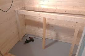 Picture Of Benches Frame Sauna