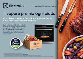 Ricette con forno a vapore. Dal 1 Settembre Parte La Campagna Electrolux Il Vapore Premia Ogni Piatto Foodaffairs It Quando Il Food E Comunicazione Sostenibilita Influencer Media Marketing Promozione Pubblicita Pack Trend Tech Gdo