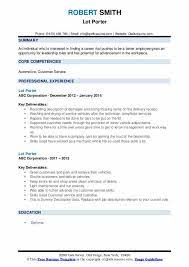 Job description:automotive service greeter porter if you're serious about your career, then rest assured you've come to the right place. Lot Porter Resume Samples Qwikresume