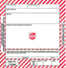 Mobile users shipping rules with united nations standards. Ups Standard Dangerous Goods Service Between The U S And Canada Ups United States