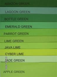 Amazon Green Different Shades Of Green Paint Bright Board