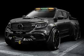 Mercedes Benz X Class Exy Monster X 6x6 Concept Hiconsumption Mercedes Truck 6x6 Truck Classic Trucks