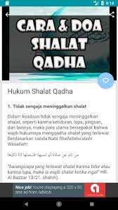 We did not find results for: Tata Cara Dan Doa Shalat Qadha For Android Apk Download