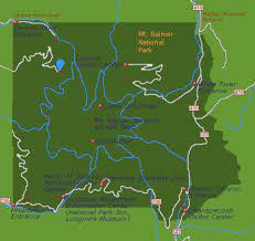 Ik would like to enter the park. Map Of Mount Rainier National Park Go Northwest A Travel Guide