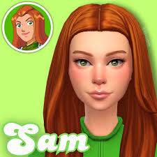 I made Sam from Totally Spies in The Sims 4 💚