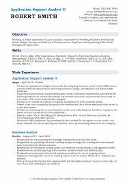 Guide to writing a cv with lots of sample cv s templates formats and examples for every job and profession.job cv template free sample information on writing a good job cv.you can find cover letter and free cv resume writing cv samples and resume examples.looking for your first job impress employers Application Support Analyst Resume Samples Qwikresume