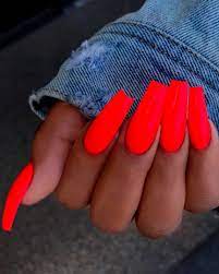 Best Nails For Summer 2019 Stylish Belles Neon Acrylic Nails Red Acrylic Nails Neon Nails