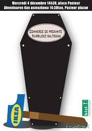 Ikea family is for everyone that feels passionate for his or her home and is looking for inspiring ideas and solutions. Ikea Enterrement Du Commerce De Proximite Le Mercredi 4 Decembre Bizi