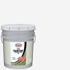 Glidden Ceiling 5 Gal White Flat Interior Ceiling Paint Gpl 0000 05 Flat Interior Interior Paint Glidden Essentials