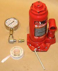 How To Make A Homemade Rocket Press Welding Projects Bottle Jacks Homemade Tools