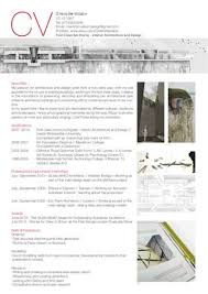 Curriculum Vitae Architecture Portfolio Architecture Portfolio Template Architecture Student