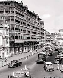 Aerial View of Colaba in Bombay