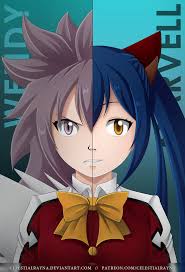 Online shopping for fairy tail with free worldwide shipping. The Two Faces Of Wendy Marvell By Celestialrayna Deviantart Com On Deviantart Fairy Tail Anime Fairy Tail Photos Fairy Tail Art