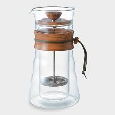 Hario Olive Wood Double Glass French Coffee Press Cafeteira Maquina De Cafe Amantes Do Cafe