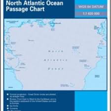 i i 100 north atlantic ocean passage chart by imray iolaire