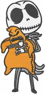 Nightmare before christmas embroidery designs. Lock Shock Barrel Embroidery Design Embroidery Designs Bernina Embroidery Machine Christmas Embroidery Designs