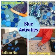 Learning Colours Blue Learning Colors Teaching Colors Color Lessons