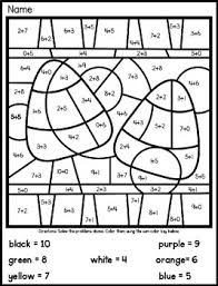 Double double toil and trouble; Halloween Candy Corn Color By Number Addition Pictures By Mrs Frog