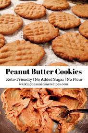 Keeping blood sugar levels balanced is important for people with diabetes. Sugar Free Peanut Butter Cookies Walking On Sunshine Recipes