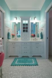 Perfect Bathroom Paint Color Tantalizing Teal By Sherwin Williams Tiffany Blue Rooms Home Mermaid Bathroom Decor