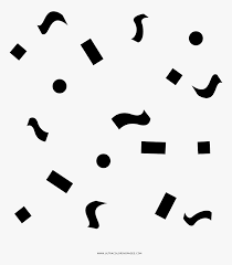 Konfetti Ausmalbilder Hd Png Download Transparent Png Image Pngitem