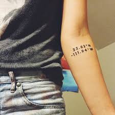 fyeahtattoos com coordinates tattoo tattoos typography tattoo fyeahtattoos com coordinates tattoo