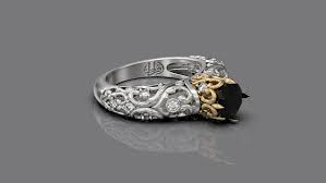 Gold Diamond Arabian Engagement Wedding Ring Moissanite Wedding Rings Engagement Wedding Rings Engraved Rings