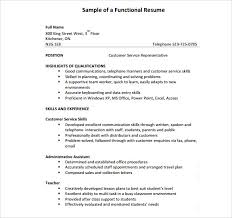 sample customer service representative