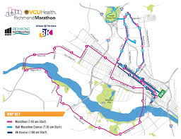 Course Information Vcu Health Richmond Marathon
