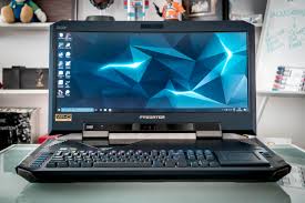 The predator orion 9000 series feature liquid cooling and acer's icetunnel. Acer Predator 21x Hands On With A Curved 21 Dual Gtx 1080 Laptop Ars Technica