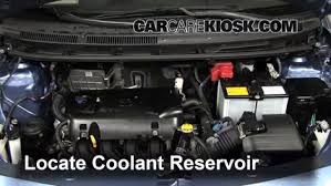 It is equipped with two display lights in the instrument cluster. Fix Coolant Leaks 2007 2011 Toyota Yaris 2011 Toyota Yaris 1 5l 4 Cyl Sedan