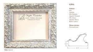 Cornice In Foglia Argento Cornici Artigianali Cornici Decorazioni Oro