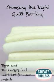 The warming store carries both warm & safe men's heated jacket liner and warm & safe women's heated jacket liner. Quilt Batting Types And How To Choose The Right One Createforless