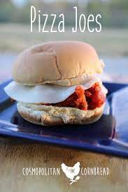 Pizza Joes A Fun Kid Friendly Slow Cooker Sloppy Joe Recipe From Cosmopolitan Cornbread Sloppy Joe Recipe Slow Cooker Recipes Slow Cooker Sloppy Joes