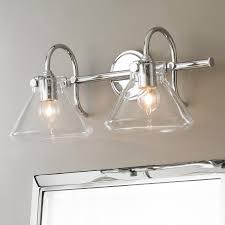 Beaker Glass Bath Light 2 Light Light Fixtures Bathroom Vanity Bathroom Sconces Bath Light