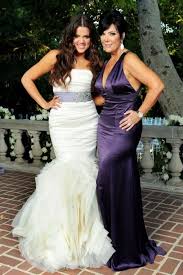 Khloe And Her Mama Kris Khloe Lamar S Wedding Khloe Kardashian Wedding Dress Kardashian Wedding Event Dresses