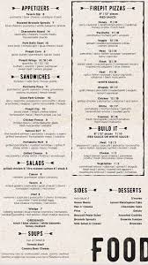Maybe you would like to learn more about one of these? Menu At Firepit Pizza Tavern In Grant Park Includes Unicorn Wings Eater Atlanta
