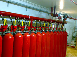 انظمه الإطفاء Fire Protection System نظام الإطفاء التلقائي بالغازات Gases Fire Fighting نظام الإطفاء بغاز ثاني أكسيد الكربون Co2 Fire Figh Fruit Food Cherry