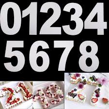 Slice the cake along the dotted lines. Kitchen Dining Number 0 8 Cake Stencils Flat Plastic Templates Cutting Number Mold Numerical Stencils For Diy Numbers Cakes Cookies Decorating Tools