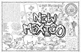 Wisconsin state seal coloring page from wisconsin category select. New Mexico Symbols Facts Funsheet Pack Of 30