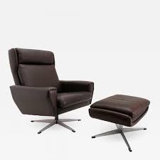 Add to favorites danish modern westnofa orbit leather recliner lounge chair & ottoman tripodmodern 5 out of 5 stars (116. Georg Thams Danish Leather Lounge Chair With Ottoman