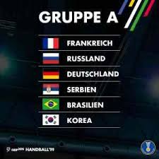 Die spiele finden am donnerstag, 21.01. Handball Wm 2019 Gruppe A Deutschland Frankreich Spielplan Time