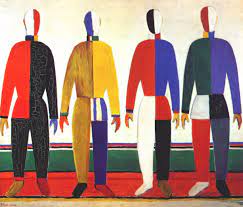 Athletes, 1931, 164×142 cm by Kazimir Malevich: History, Analysis & Facts |  Arthive