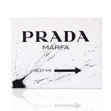 Quadro Prada Marfa Schizzo Nero Shop Online Www Declea Com Prada Marfa Glam Wall Art Marfa